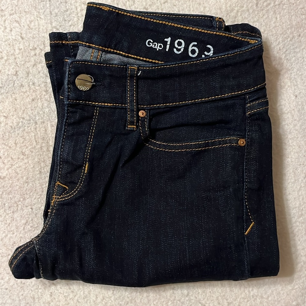 EUC Gap Mid Rise Perfect Boot Jeans